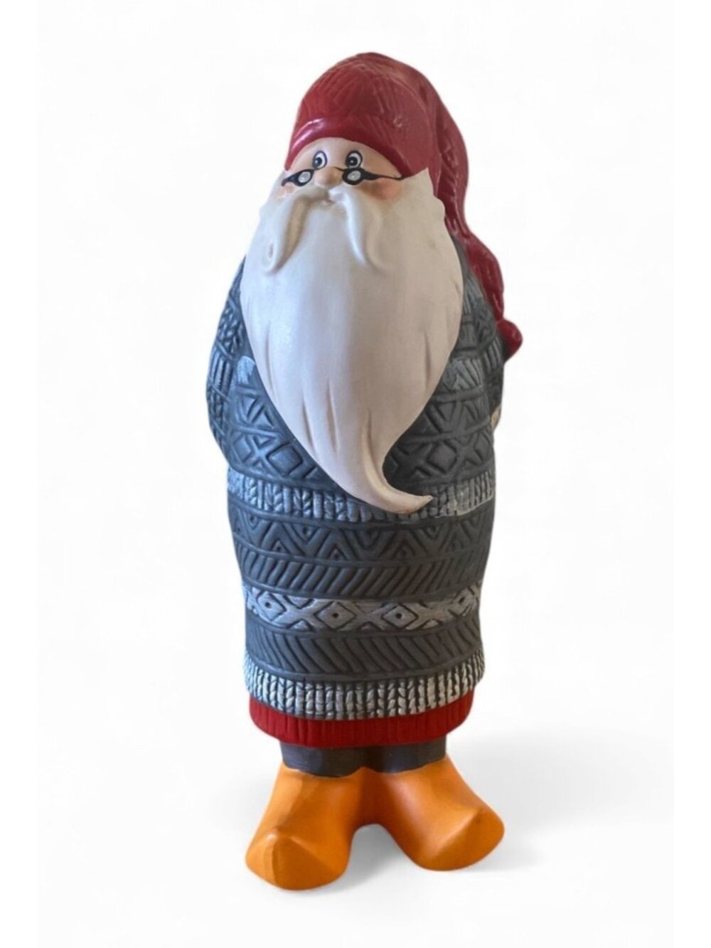 Dutch Vinterfest Santa Claus Ceramic Figurine From IKEA 2019 Nordic-Style